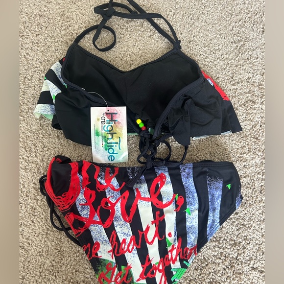 New high Tide jamaican style swimsuit - Picture 2 of 7